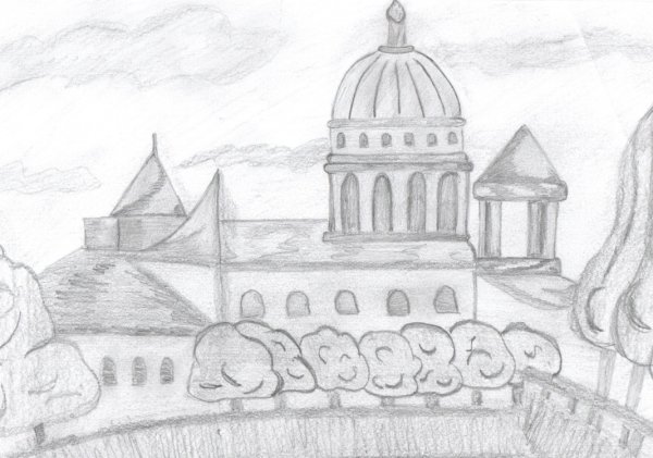 Рисование моя улица