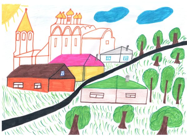 Конкурс рисунков мой любимый город