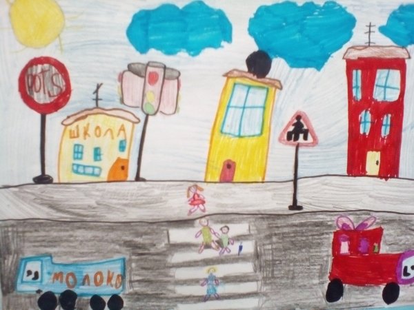 Велосипед рисунок для детей