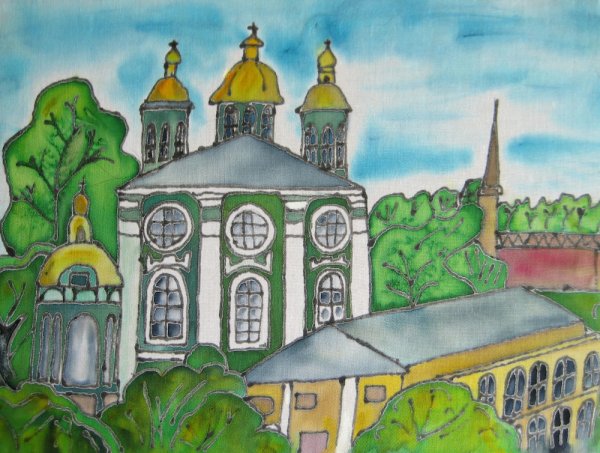 Рисование мой город