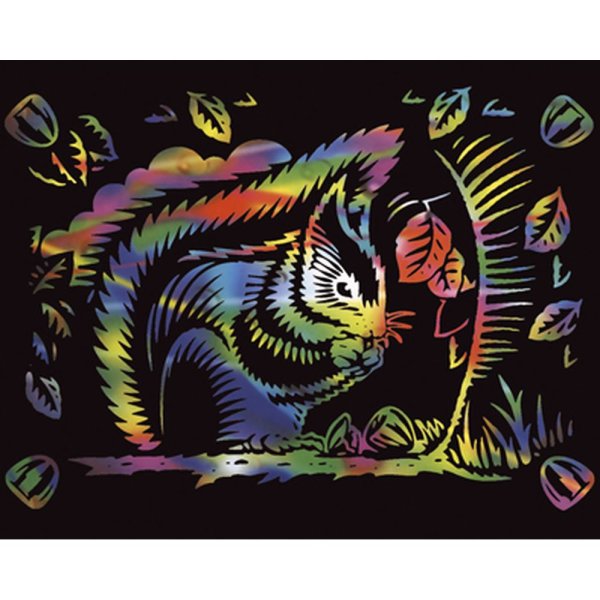 Гравюра для детей цветная