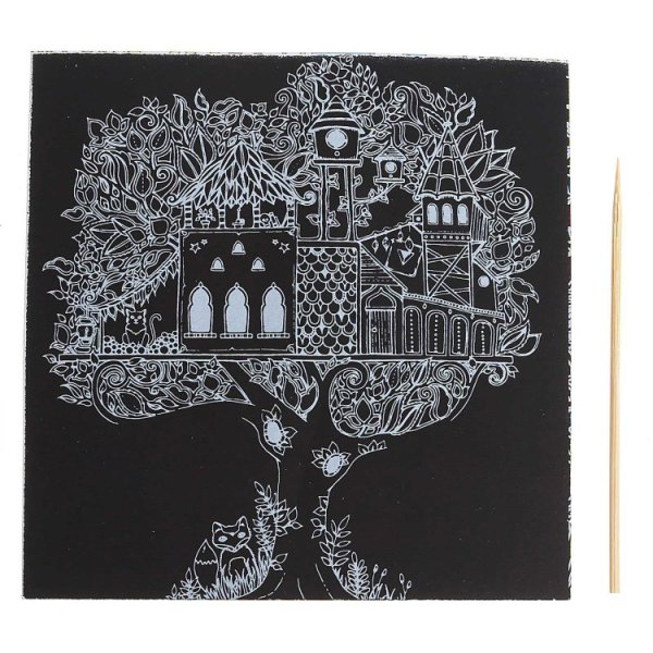 Гравюра для детей цветная