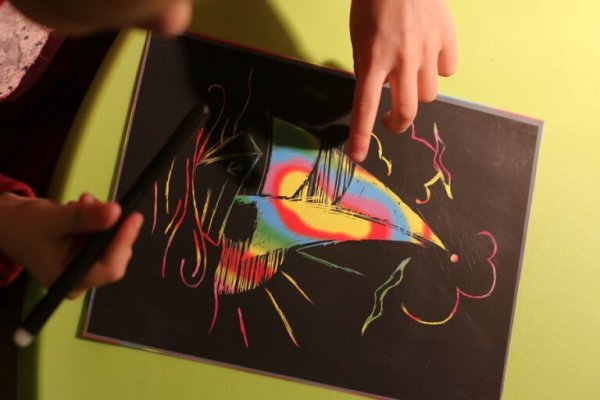 Гравюры цветные детские