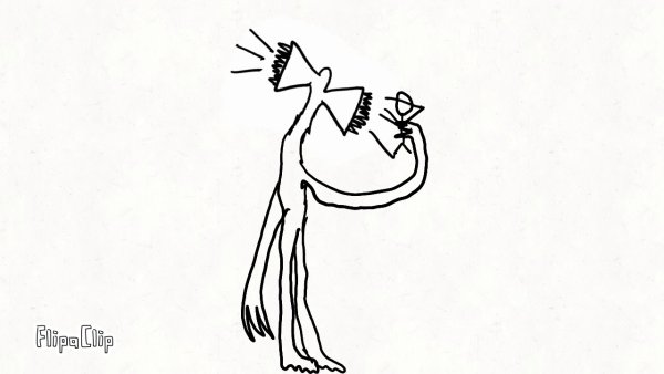 Сиреноголовый раскраска