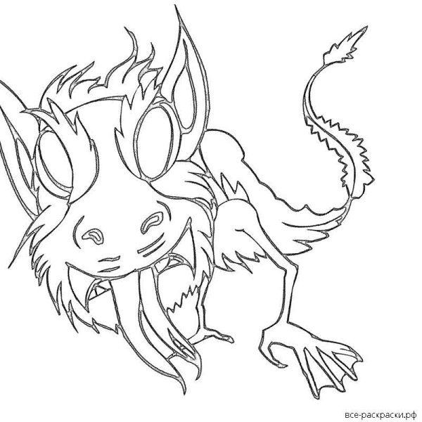 Рисунок черноголового