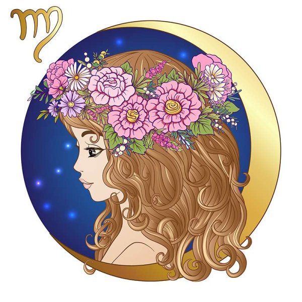 Знак зодиака Дева мультяшные