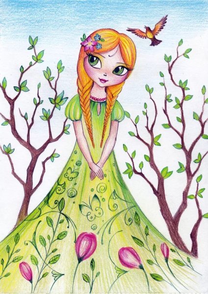 Рисунок Весна
