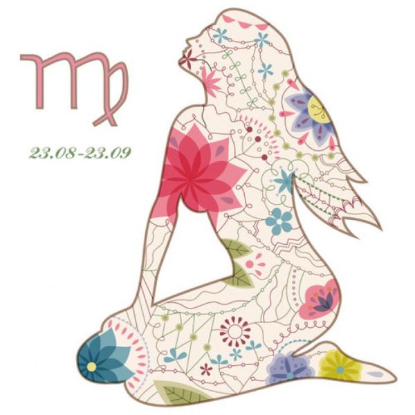 Знак зодиака Дева рисунок для детей