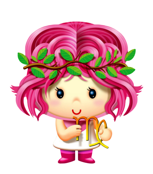 Знак зодиака Дева мультяшные