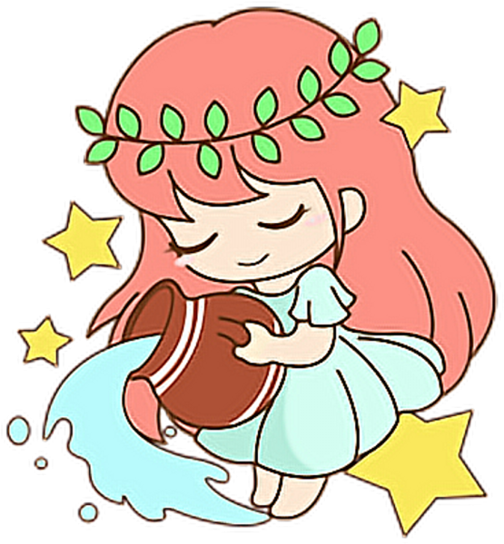 Водолей мультяшный