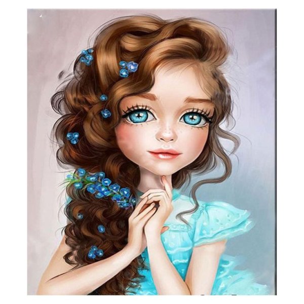 Нарисовать девочку