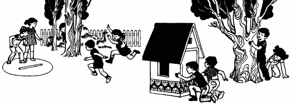 Подвижная игра ПРЯТКИ