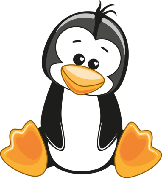 Пингвин мультяшный