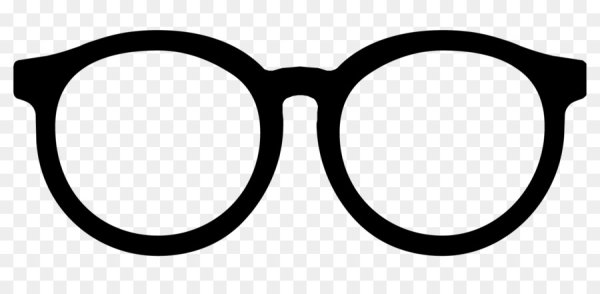 Шаблон очков для фотошопа