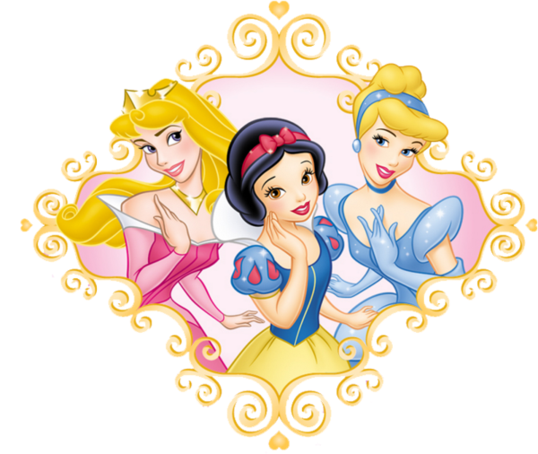 Мультяшные девочки принцессы