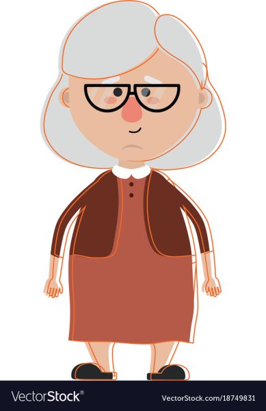 Бабка вектор