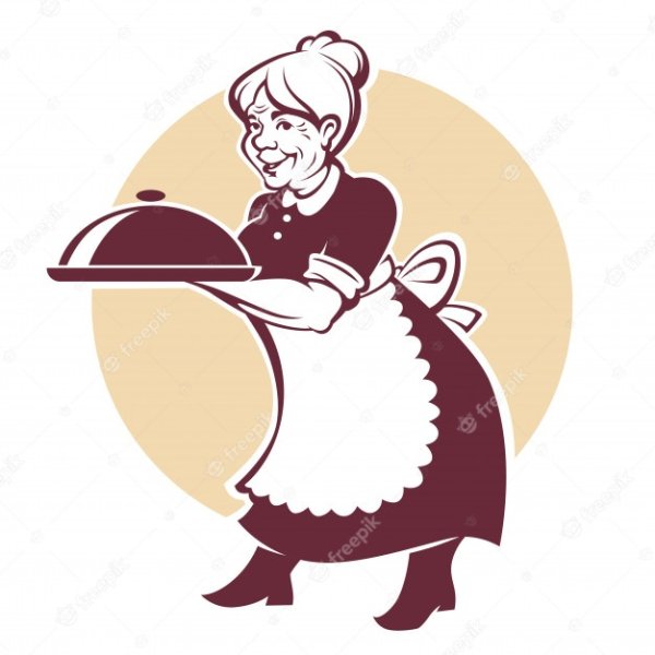 Повариха старуха