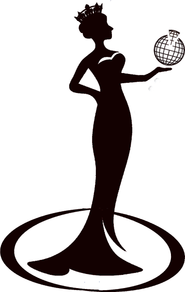 Силуэт женщины с короной