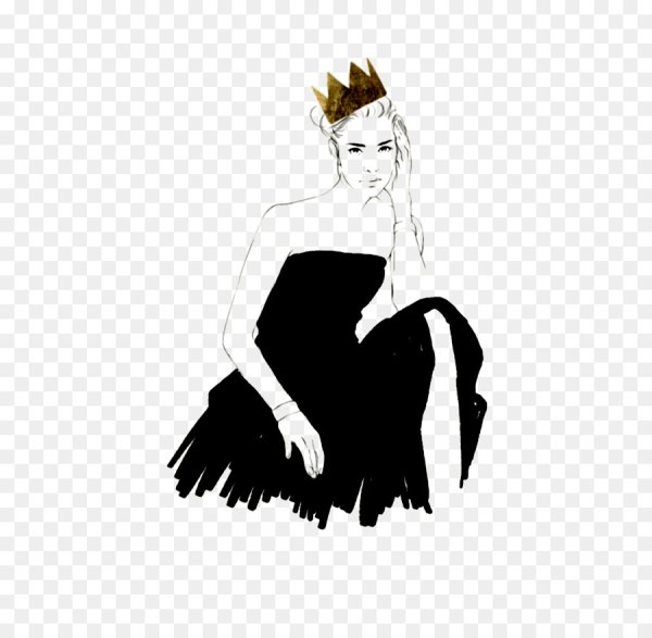 Силуэт королевы