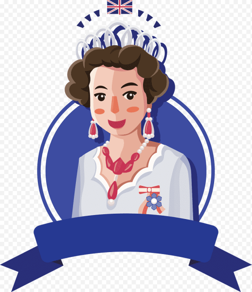 Королева Елизавета мультяшная