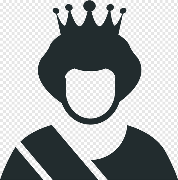 Силуэт королевы