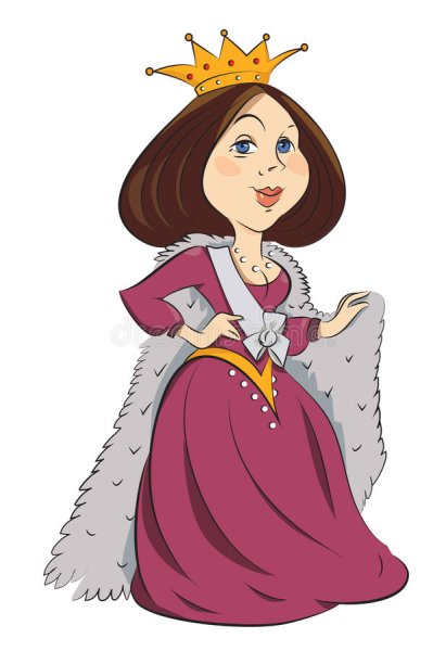 Королева мультяшная