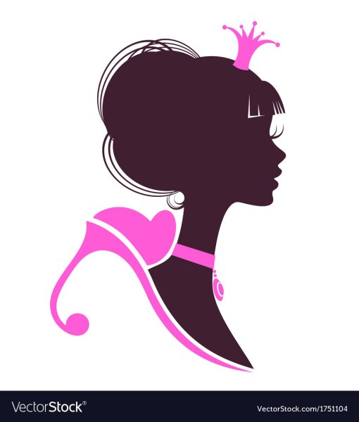 Корона принцессы профиль