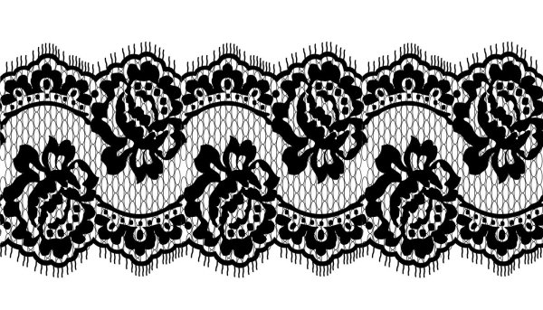 Полоска кружева