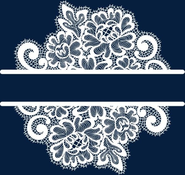 Полоска кружева