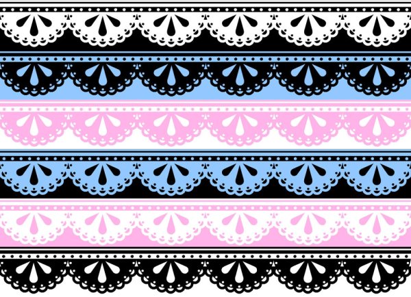 Векторное кружево