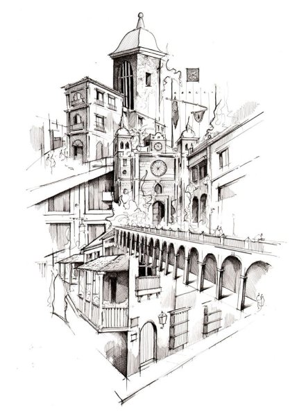 Архитектурные Наброски