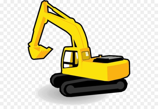 Экскаватор иконка вектор