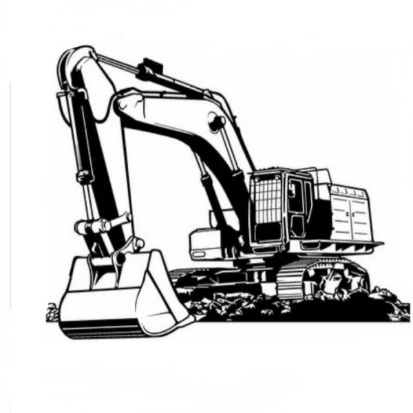 Силуэты строительной техники