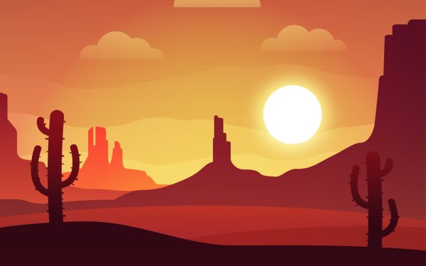 Мексиканский пейзаж вектор