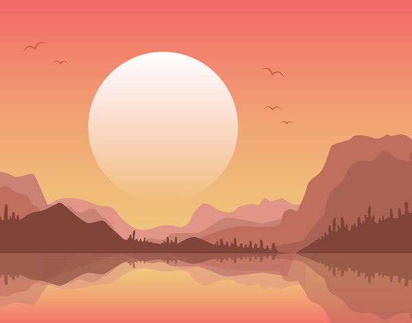 Векторная Графика природа