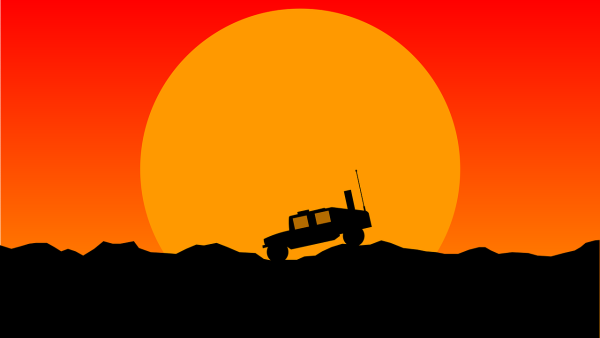 Векторный закат