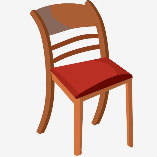 Стул вектор