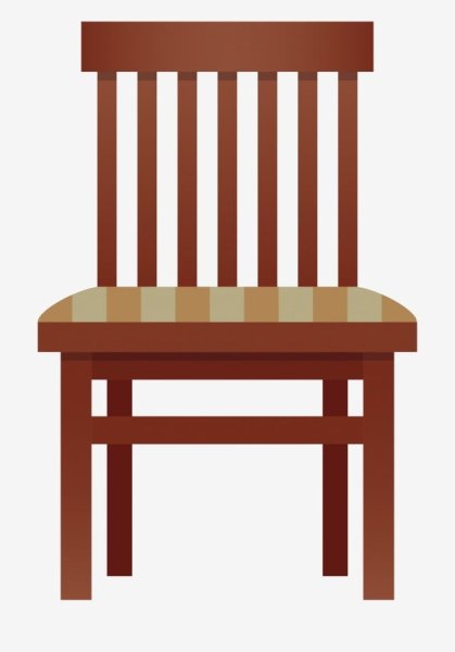 Стул векторный клипарт