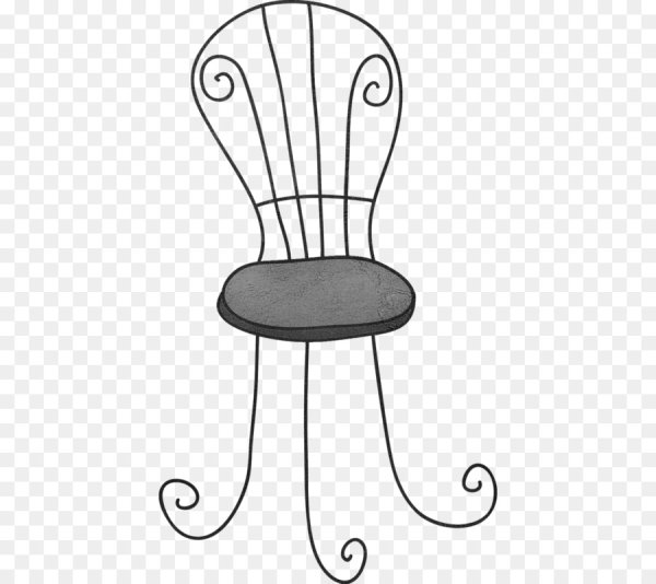 Стул векторный клипарт