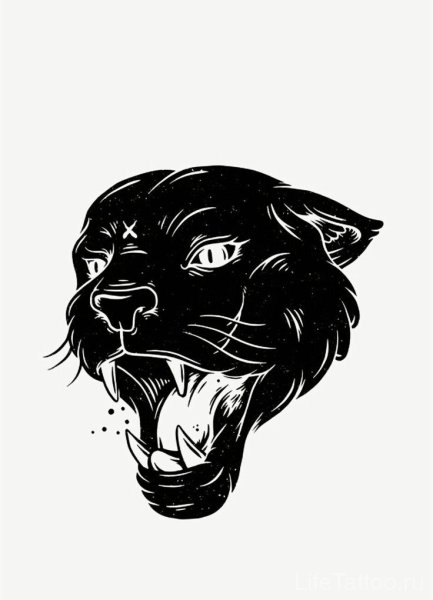 Тату эскизы черно белые