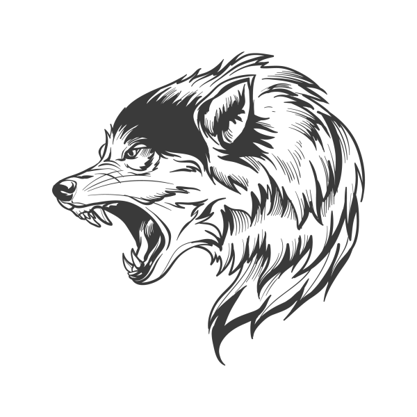 Волна тату эскиз