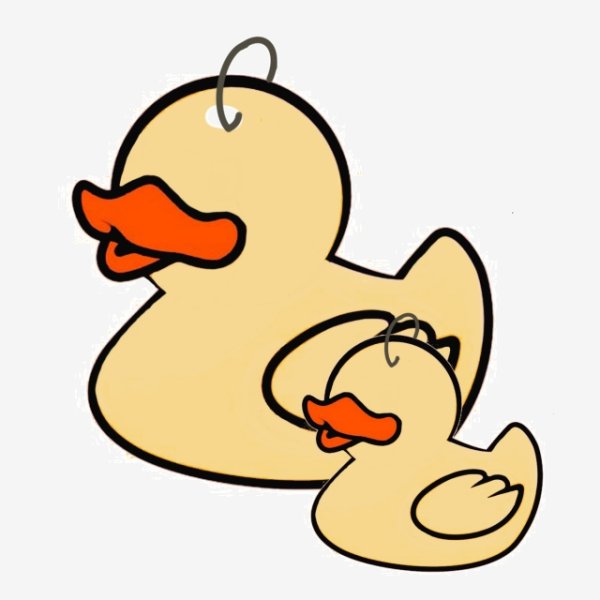 Милая утка вектор