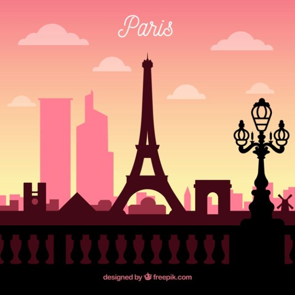Силуэты в парижском стиле