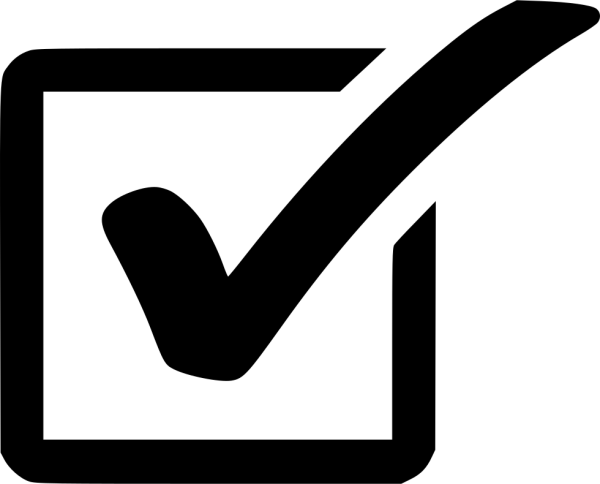 Квадратик с галочкой