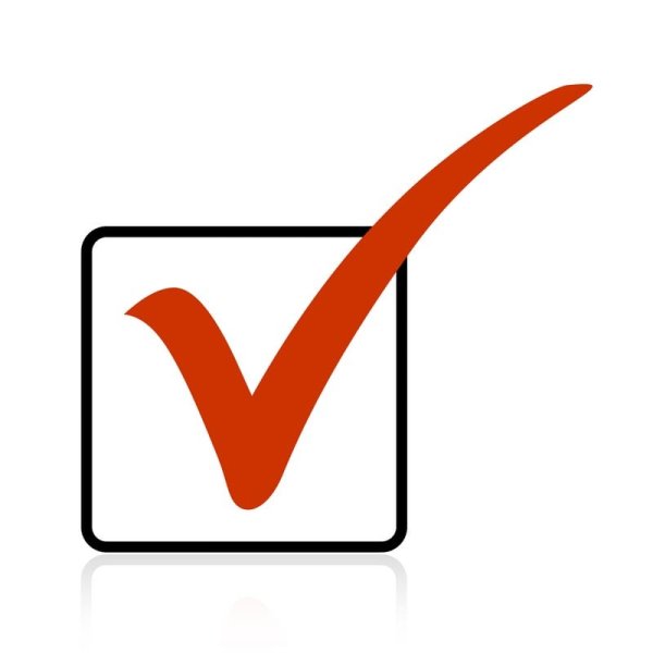 Красная галочка