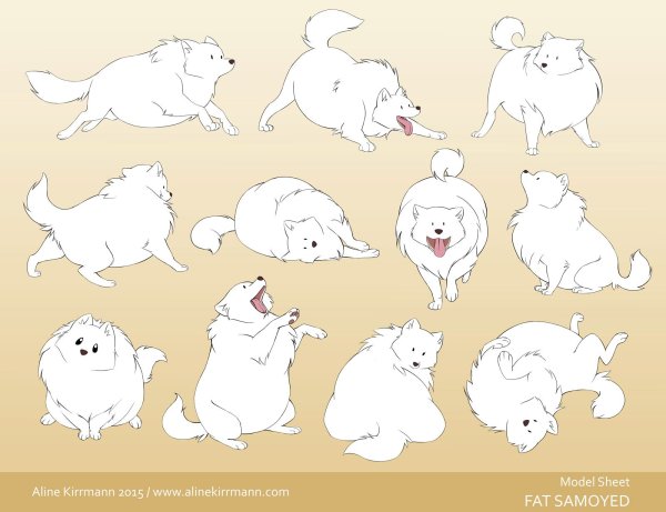 Самоед референс