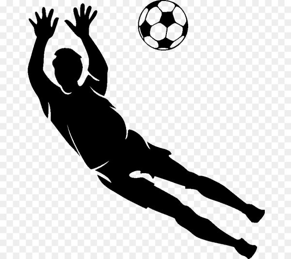 Силуэт футболиста