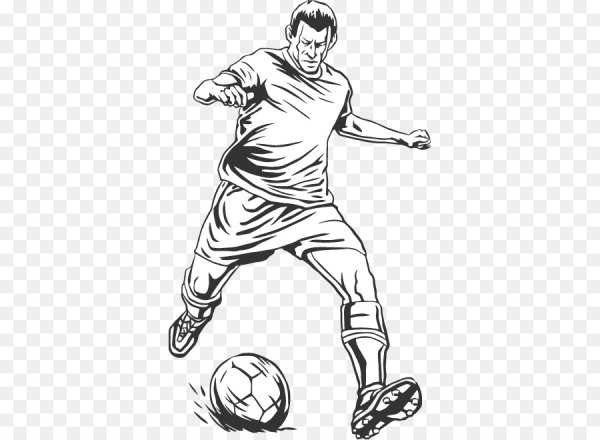 Футболист векторные изображения