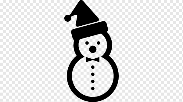 Снеговик векторное изображение