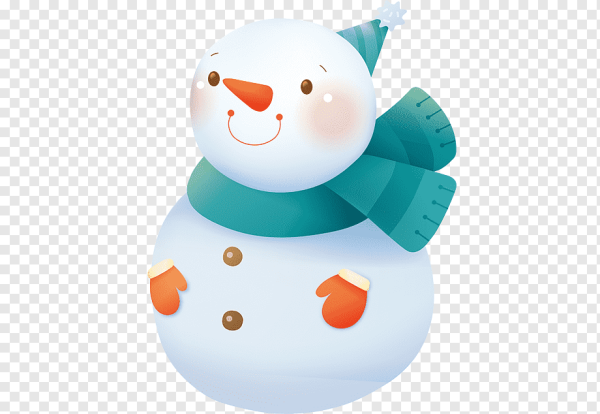 Векторный Снеговик